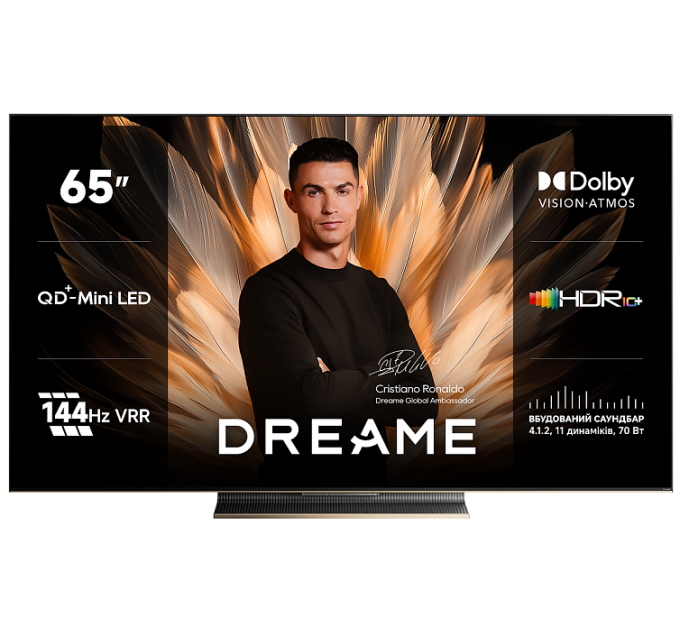 LED-телевизор Dreame Aura Mini LED 4K TV 65S100 (7262671) LED-телевизор Dreame Aura Mini LED 4K TV 65S100 (7262671)
