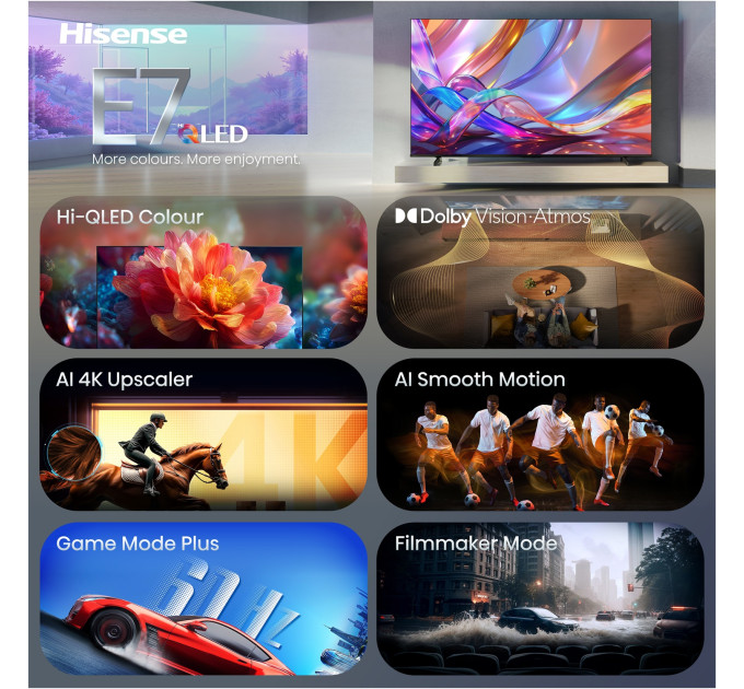 LED-телевізор Hisense 43E7S  (7263470)