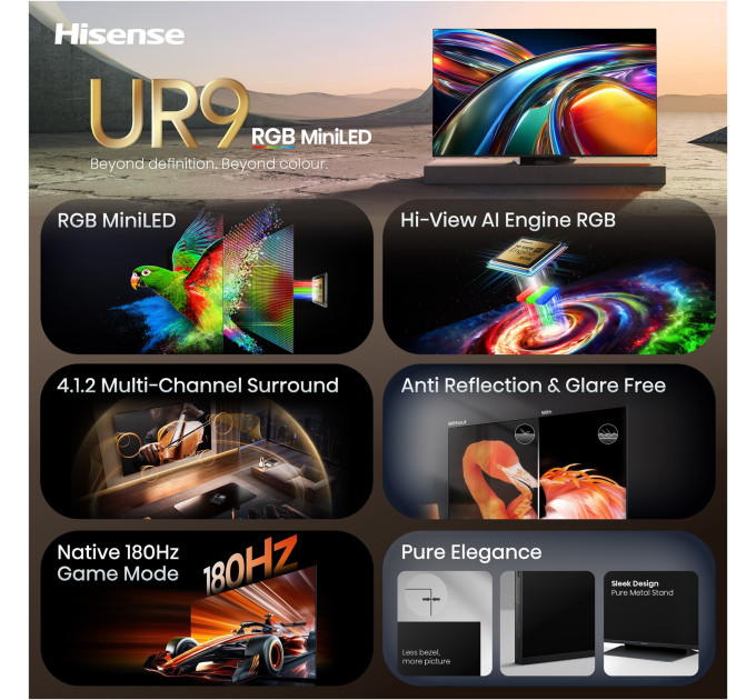 LED-телевізор Hisense 85UR9S  (7280584)