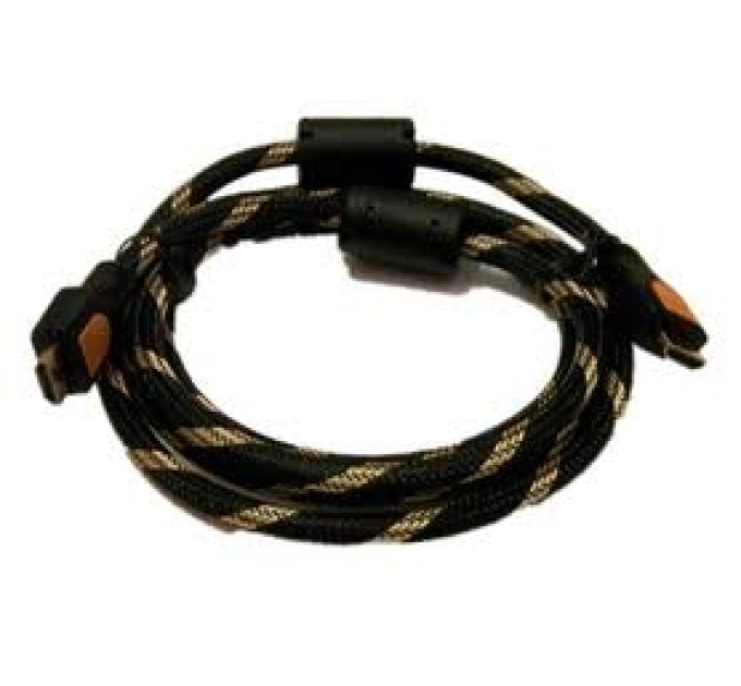 Кабель HDMi оплетка+кольца ( 5м )