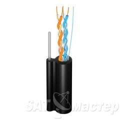 Ethernet кабель FinMark UTP 2P 24AWG наружный самонесущий