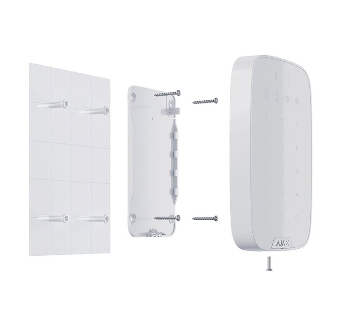 Клавіатура Ajax Keypad Plus White