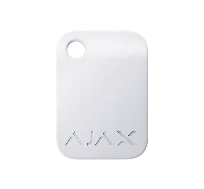 Бесконтактный брелок Ajax Tag White (10шт)