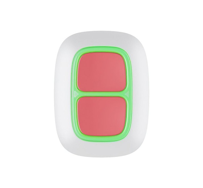 Тривожна кнопка Ajax DoubleButton White