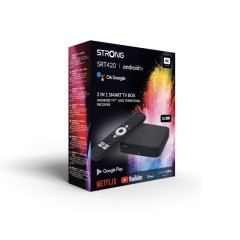 Смарт ТВ приставка Strong SRT 420 2/8GB (DVB-T2, Netflix)