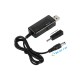 Кабель живлення від Power Bank USB 5V - DC 9V/12V універсальний для Wi-Fi роутера, що підвищує з перемикачем напруги (3.5 х 1.35 та 5.5 х 2.55)
