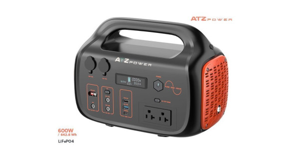Зарядна станція ATZ POWER 600W ( 642.6 Вт/год) (PYS-PEP-E00600