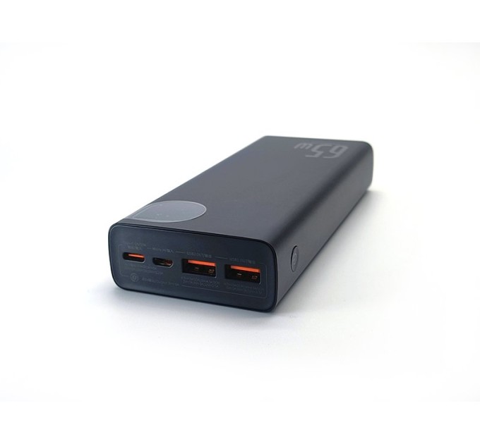 PowerBank для ноутбука BASEUS 65W Adaman Metal Digital (20000 mAh, QC 3.0, Power Delivery)
