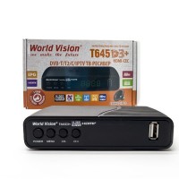 Цифровой ресивер World Vision T645D3 + plus FM 