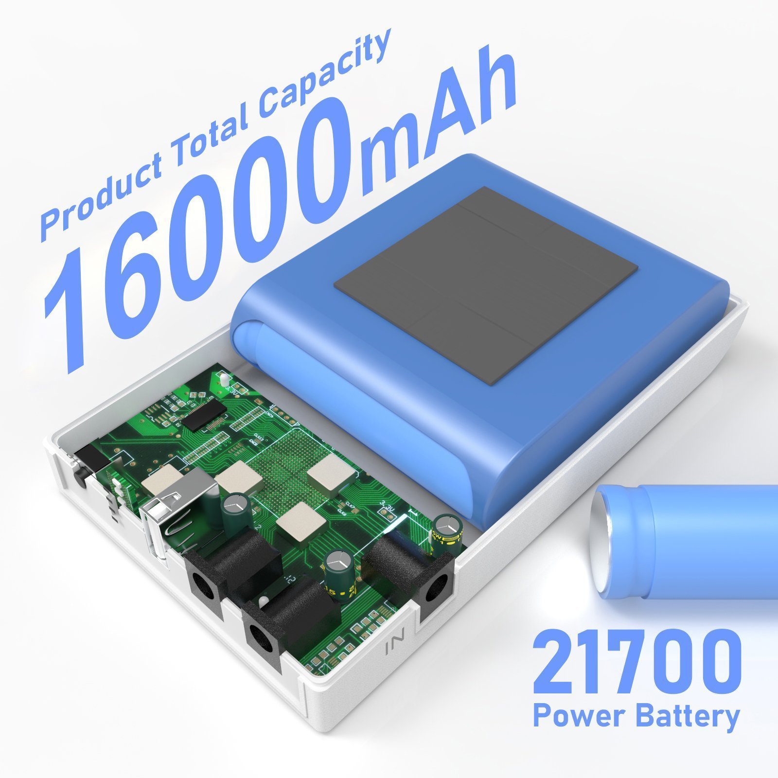 Power Bank XO PR129 20000mAh White