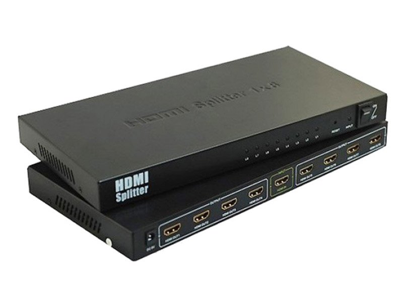 HDMI Spliter 1 вход - 8 выходов ST-0108B