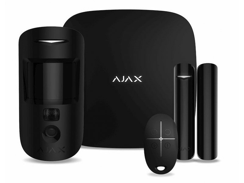 satmaster Комплект охранной сигнализации Ajax StarterKit Cam Black