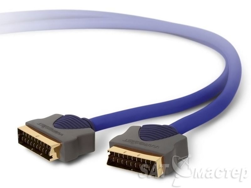 Кабель SCART-SCART 0,5м Techlink WiresNX